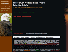 Tablet Screenshot of fullerbrush.info